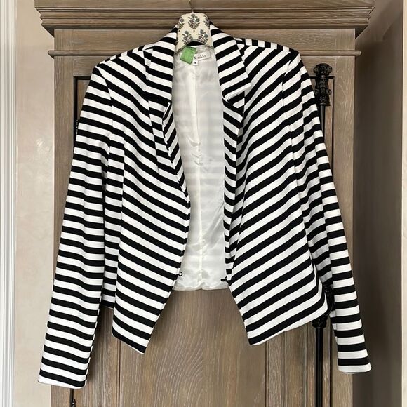 Robbi & Nikki by Robert Rodriguez striped blazer size medium - Picture 5 of 17